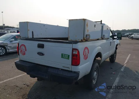 2014 Ford F-250 Xl из США, поврежденный, VIN 1FTBF2B60EEA06623